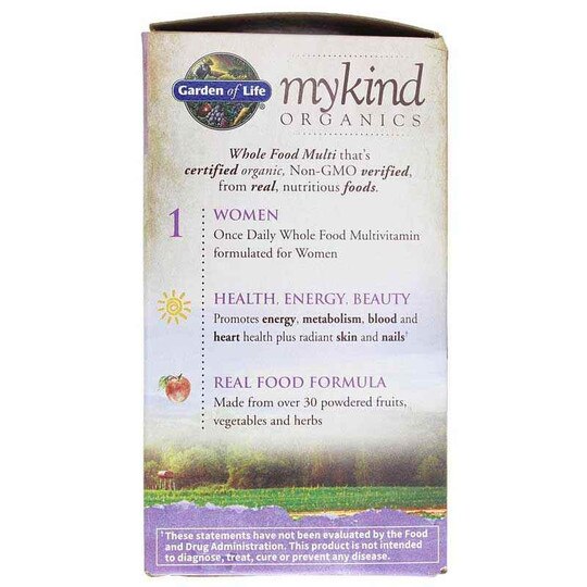 Women's Once Daily Whole Food Multivitamin, GOLM